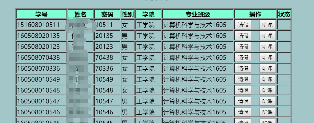 點擊按鈕不刷新頁面記錄按鈕所在行數據到數據庫中