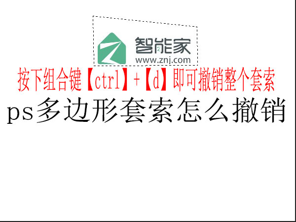 ps怎么強制取消套索