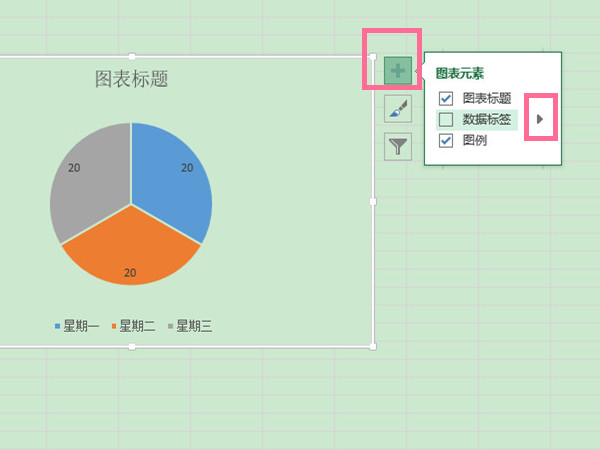excel餅圖如何顯示數據和百分比