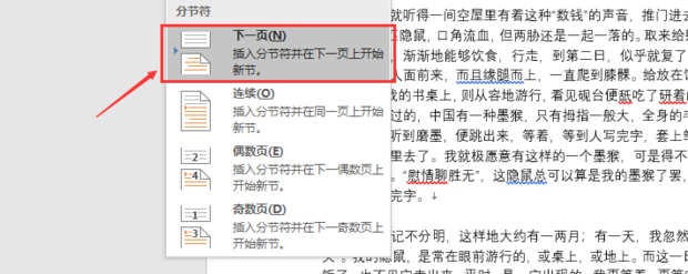 Word頁碼怎么設置第二頁頁碼為1?