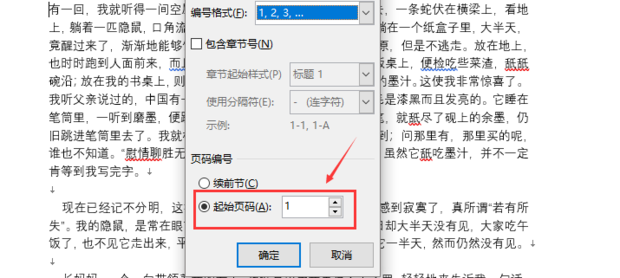 Word頁碼怎么設置第二頁頁碼為1?