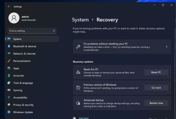 Win11超過時間如何退回Win10？Win11超過時間退回Win10的方法