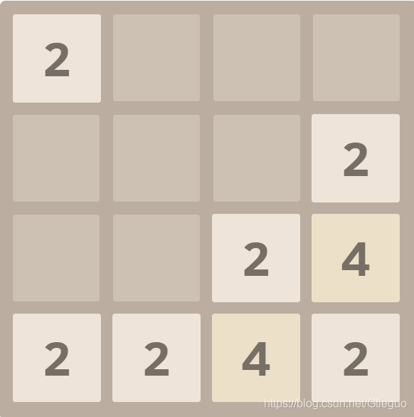 用Python手把手教你實(shí)現(xiàn)2048小游戲