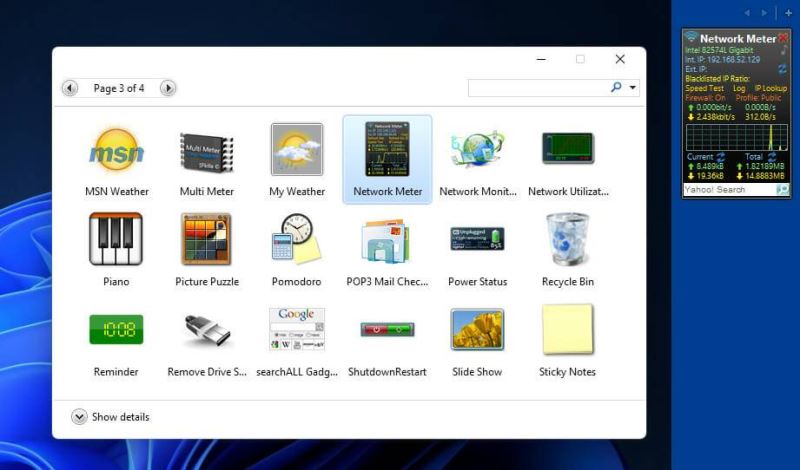如何在Windows11中使用網絡速度監視器？