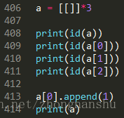聊聊Python中關(guān)于a=[[]]*3的反思