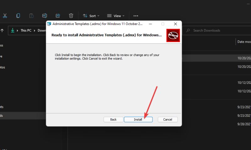如何安裝適用于Win11正式版的ADMX模板？Win11安裝組策略編輯器ADMX模板的方法步驟