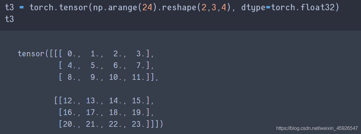 Python深度學習之Pytorch初步使用