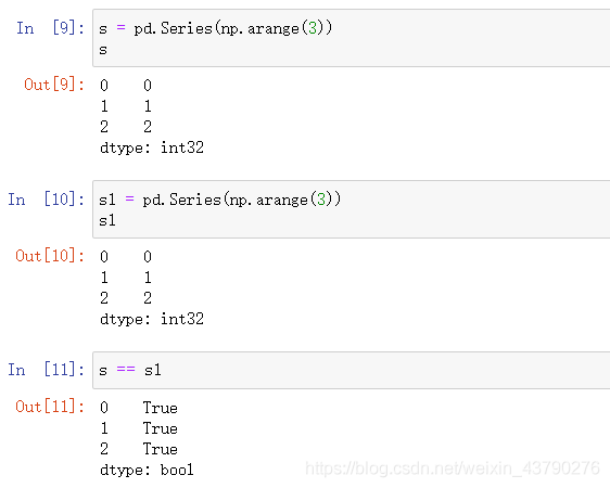 Python數(shù)據(jù)分析之pandas比較操作