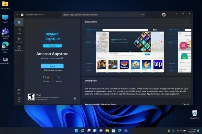 怎么在Win11測試版上運行安卓應用和游戲