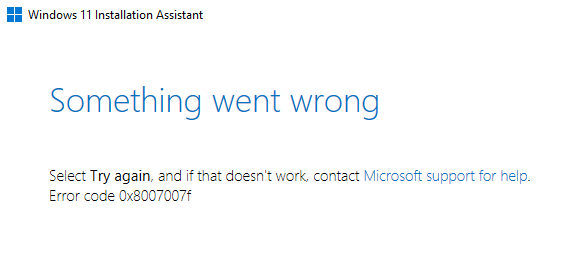 Win11升級卡在71% 提示0x8007007f錯誤如何解決