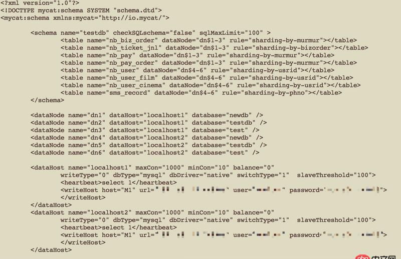 mycat配置分表，底層mysql，查詢出現數組溢出異常，求解原因？