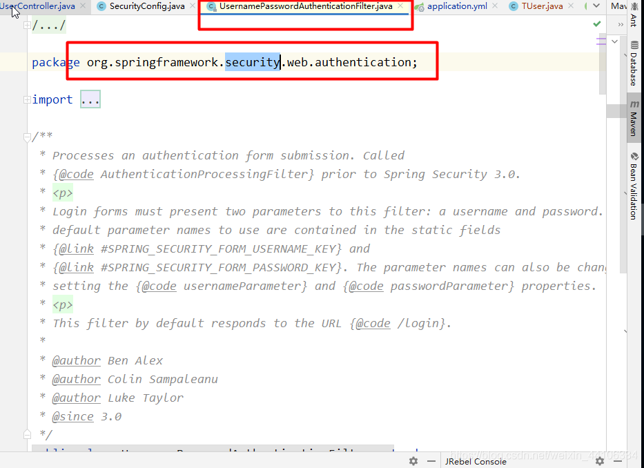 springboot+jwt+springSecurity微信小程序授權登錄問題