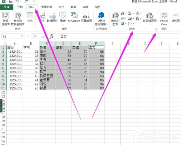 Excel表格怎么制作雷達(dá)圖？Excel表格制作帶數(shù)據(jù)標(biāo)記雷達(dá)圖的方法