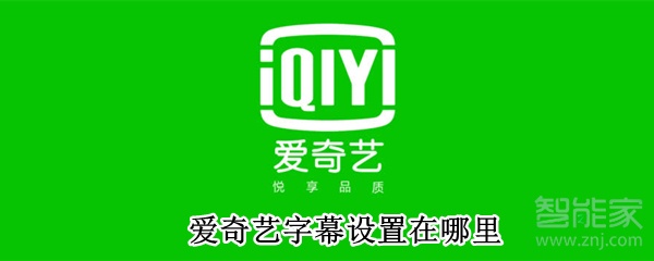 愛(ài)奇藝字幕設(shè)置在哪里
