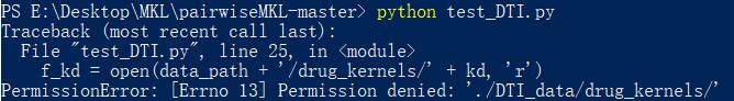 Python中Permission denied的解決方案