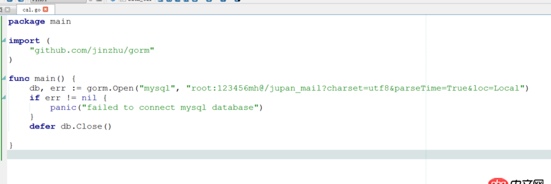 golang - gorm無法連接mysql？賬號密碼都對了