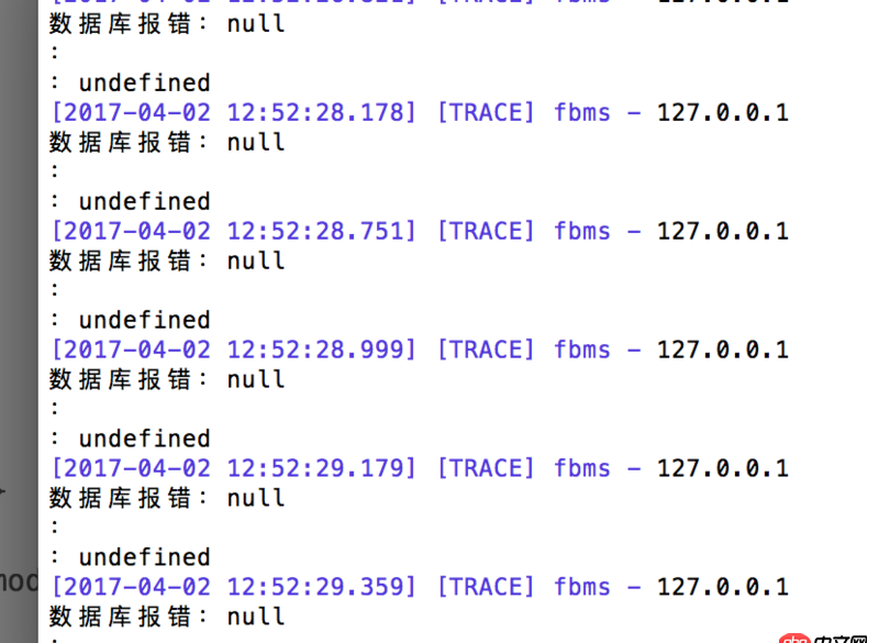 node.js - nodejs中的mysql錯(cuò)誤