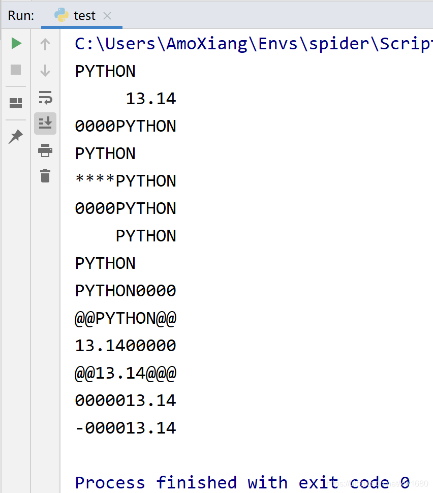 全網(wǎng)最細(xì) Python 格式化輸出用法講解(推薦)