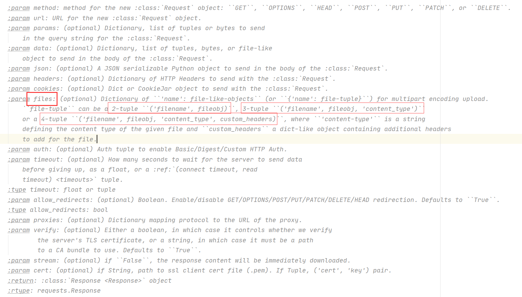 python實現文件+參數發送request的實例代碼