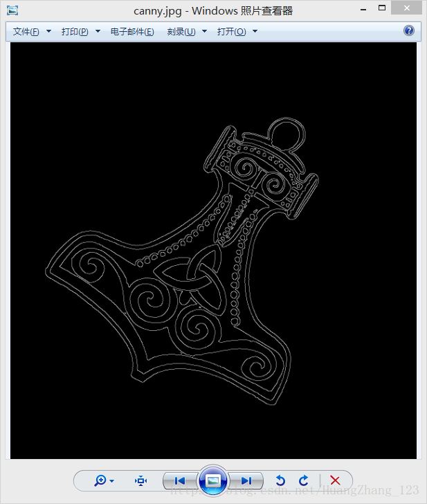 Python使用Opencv實現邊緣檢測以及輪廓檢測的實現