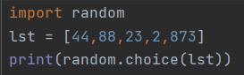 python之隨機數函數的實現示例