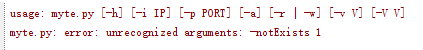Python 利用argparse模塊實現(xiàn)腳本命令行參數(shù)解析