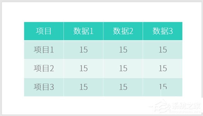 ppt表格單元格怎么實現凹凸效果？ppt表格單元格實現凹凸效果的方法