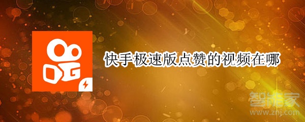 快手極速版點(diǎn)贊的視頻在哪
