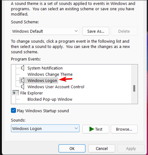 Win11開(kāi)機(jī)聲音怎么關(guān)閉 Win11開(kāi)機(jī)聲音設(shè)置教程
