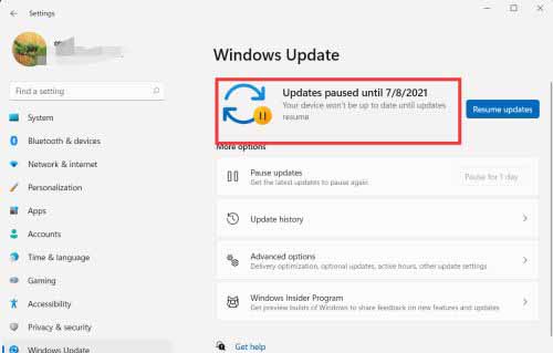 Win11怎么設置暫停更新?Win11暫停更新設置方法