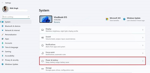 Win11如何查看電池情況？Win11查看電池情況的方法