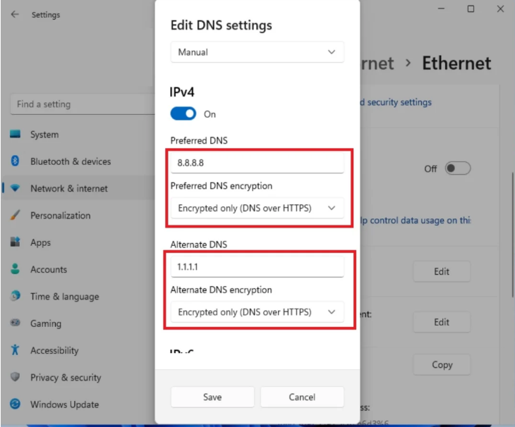 如何啟用Windows 11的DNS over HTTPS功能?啟用Win11 DoH功能