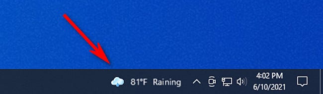 怎么恢復Windows10 21H1的任務欄天氣小部件？