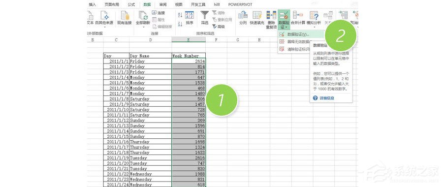 Excel中怎么圈選無效數據？Excel圈選無效數據的方法