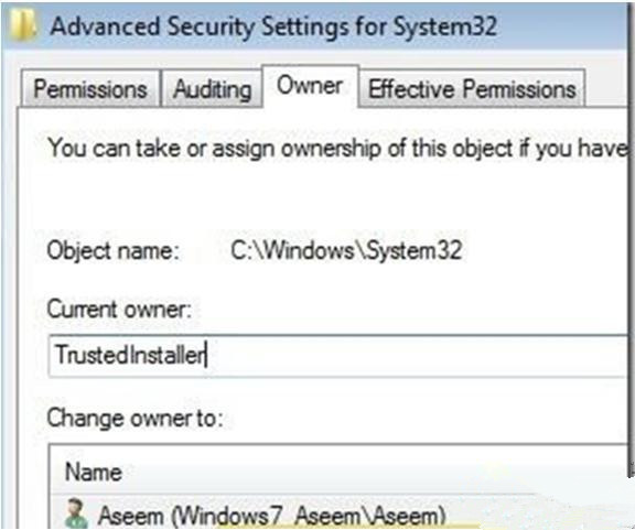 Windows7旗艦版系統怎樣刪除“信任安裝”的文件?