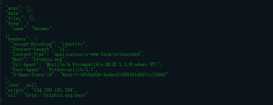 Python urllib request模塊發送請求實現過程解析