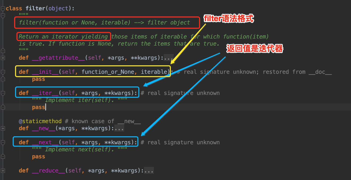 Python filter過濾器原理及實例應用
