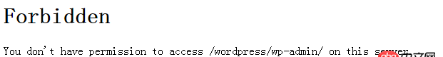 apache - 本地搭建wordpress權(quán)限問(wèn)題