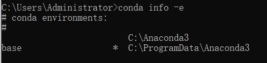 Win10系統CMD使用conda info-e命令發現環境未命名激活不了怎么辦？