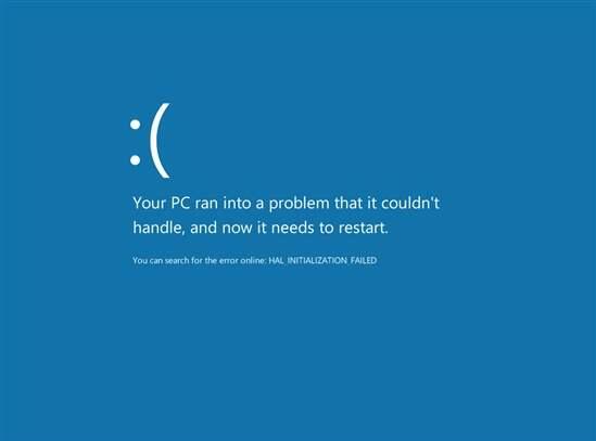 Win10專業(yè)版出現【你的電腦出現問題需要重新啟動】怎么辦？
