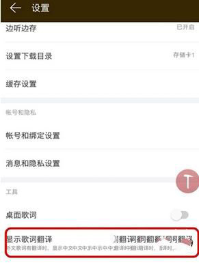 網(wǎng)易云音樂的歌詞怎么顯示雙語？網(wǎng)易云音樂顯示雙語歌詞方法
