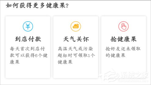支付寶健康果怎么領取？