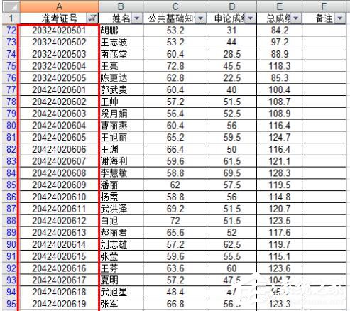 Excel如何把想要的人篩選出來?Excel篩選的方法