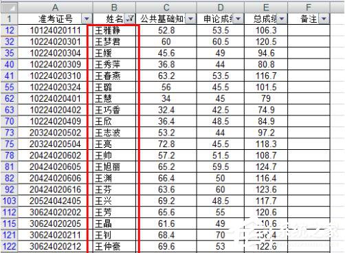 Excel如何把想要的人篩選出來?Excel篩選的方法