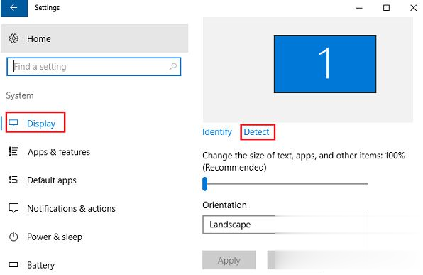 Win10檢測不到第二個顯示器怎么辦？Win10第二個顯示器不能識別解決方法