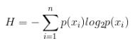 Python計算信息熵實例
