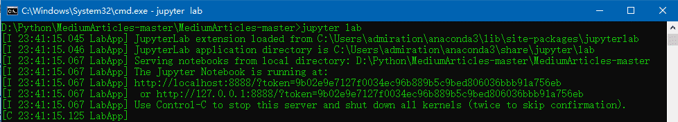 Python使用jupyter notebook查看ipynb文件過程解析