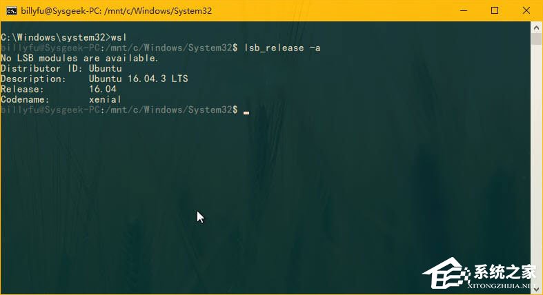 Windows10如何在WSL中設置默認的Linux發行版？