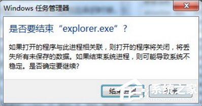 Win7系統(tǒng)U盤(pán)無(wú)法停止通用卷怎么辦？