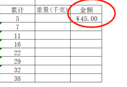 excel表格數值設置為會計專用教程分享